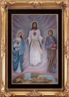 Nr.37.Obraz Miłości Bożej- praca autorska.wym-220cm-130cm- Kościół Nepthen -Niemcy
